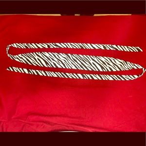 Women’s Zebra Print Sash Belt